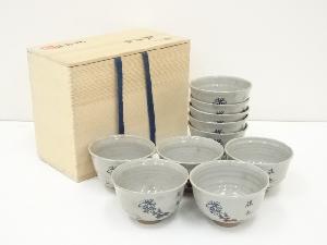 芳泉造　御本菊文数茶碗10客（保護箱）